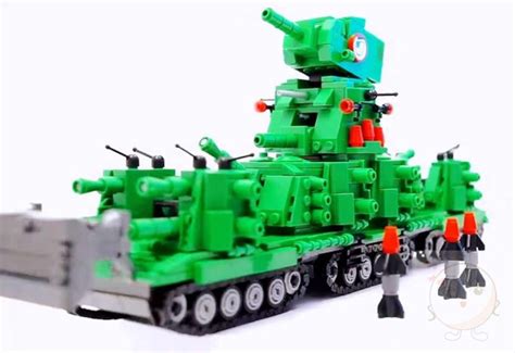 Советский военный танк, КВ-44/КВ-44МИНИ, строительные блоки для ...