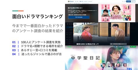 面白いドラマランキング21選！2024年3月今までで一番面白かったドラマ日本や海外を調査