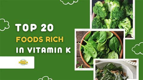 Top Foods Rich In Vitamin K Crazy Masala Food