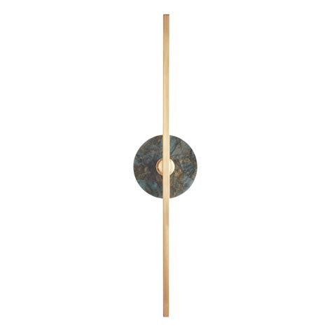 Selene Wall Sconce In Bronze And Selenite Matlight Milano