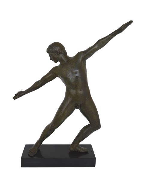 Athlete Statue Ancient Greek Bronze Reproduction Great - Etsy