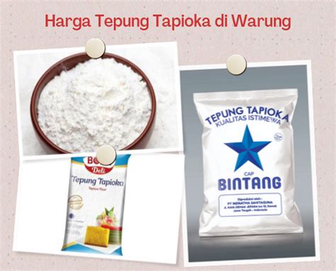 Harga Tepung Tapioka Di Warung April