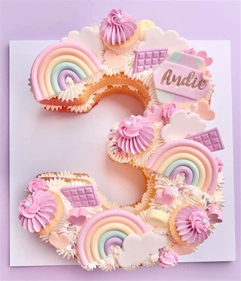 pretty number  cake number birthday cakes  birthday cakes