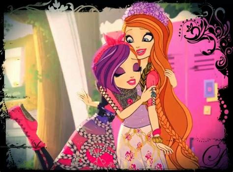 Filha Da Rapunzel Ever After High - Ever After High: Holly and Poppy O'Hair (twin daughters of Rapunzel ...