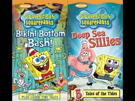 Opening To SpongeBob SquarePants Bikini Bottom Bash And Deep Sea Sillies VHS 2003 YouTube