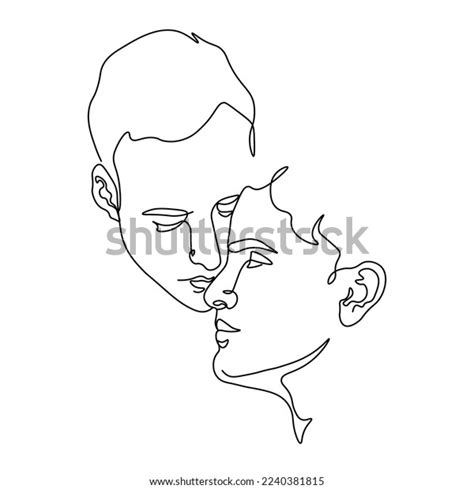 Romantic Gay Couple Silhouette Over Royalty Free Licensable Stock Vectors Vector Art