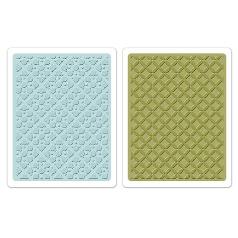 Sizzix Dotted Squares Set Embossing Folders