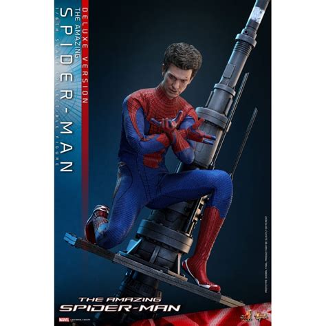 Spider Man Deluxe Hot Toys MMS772 The Amazing Spider Man 1 6 Figure