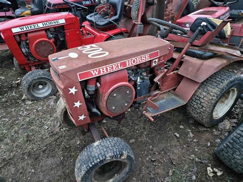 Wheel Horse Garden Tractors and Attachments - Lawn Mowers - Bloomsburg