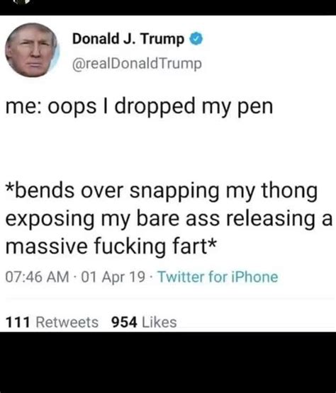 Me Oops I Dropped My Pen Bends Over Snapping My Thong Exposing My Bare Ass Releasing A Massive