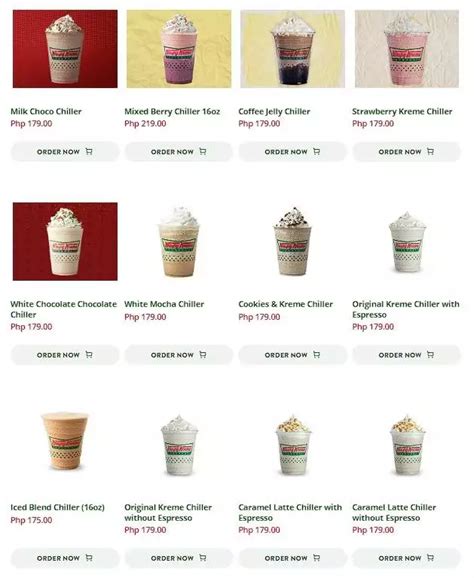 Krispy Kreme Menu Prices Philippines June 2024 Updated