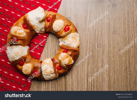 Rosca De Reyes Over Royalty Free Licensable Stock Photos