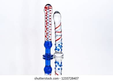 Glass Pleasure Wand Sex Toys On Stock Photo Edit Now