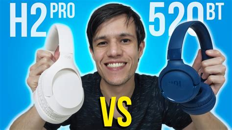 QCY H2 Pro Vs JBL TUNE 520BT Comparativo Qual Tem Melhor Case Som E