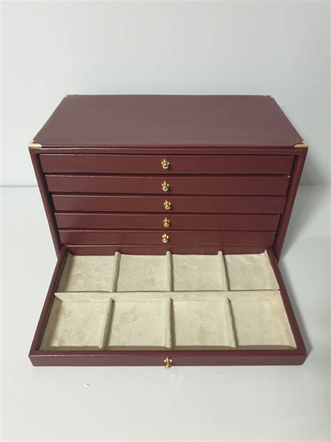 Cassetti Estraibili Jewellery Box Seats Leather Wood