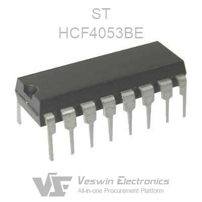 HCF4053BE ST 4000 Series Logic ICs | Veswin Electronics Limited
