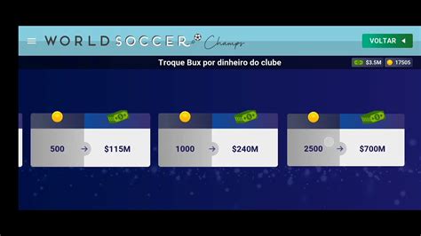 World Champs Dinheiro Infinito - World soccer Champs com dinheiro infinito versão 9.7 com super mundial ...