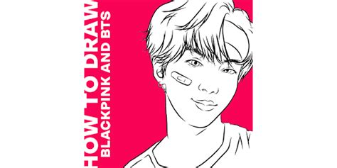 draw bts step  step easy
