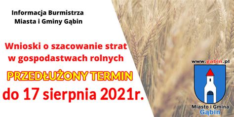 Pomoc rolnikom w szacowaniu szkód w uprawach rolnych Gąbin