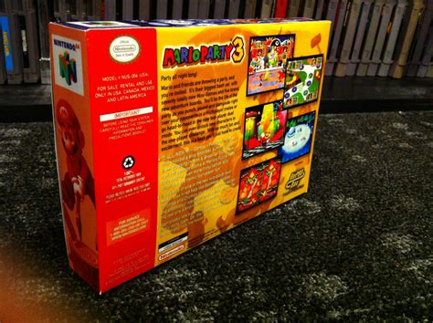 N64 Mario Party 3 box