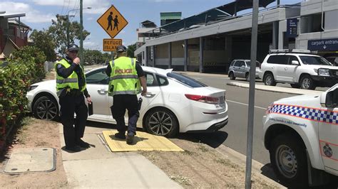 Townsville Crime Youth Nabbed After ‘fleeing Stolen Car Spitting At