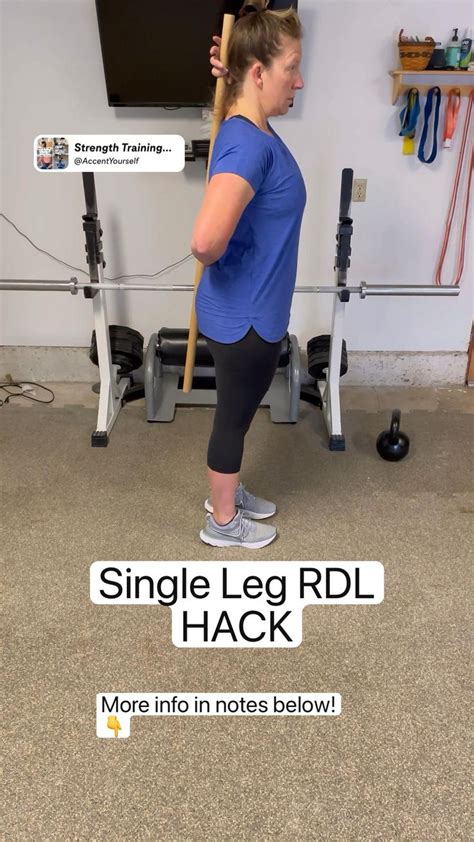 Single Leg Rdl Hack How To Do This Lower Body Exercise Better In