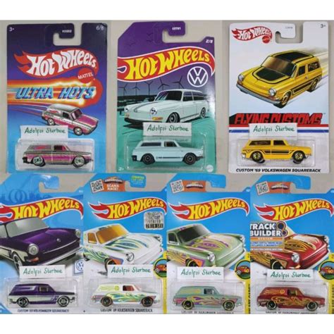 Jual Hotwheels Hot Wheels Custom 69 Volkswagen Vw Squareback Edisi Flying Customs Factory