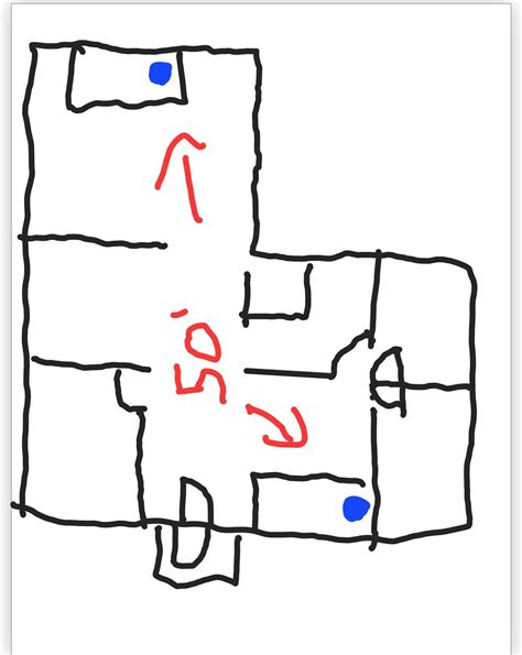 2 Deco WIFI6E mesh placement. 1900sqft. Starlink ISP. One in a central