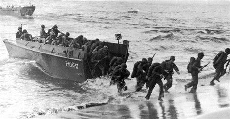 Us Landing Craft D Day Paintings