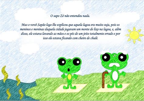 História Do Sapo Zé Para Imprimir - RETOEDU