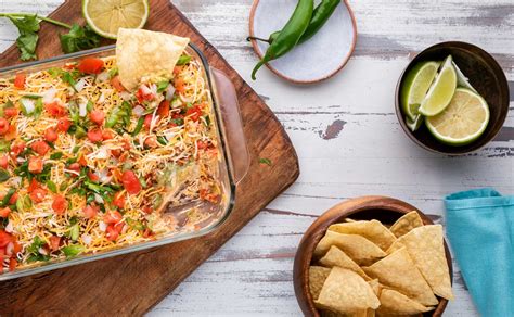 Mexican Fiesta 7 Layer Dip Make Ahead The Chunky Chef