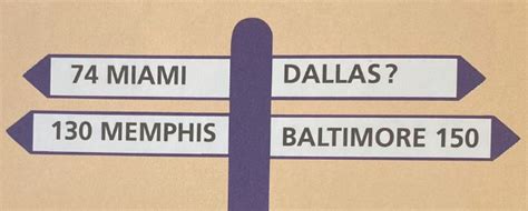 How Far To Dallas? - Brain Teaser