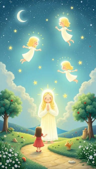 Free Angelic Prayer Encounter Image - Angelic, Prayer, Child | Download at StockCake