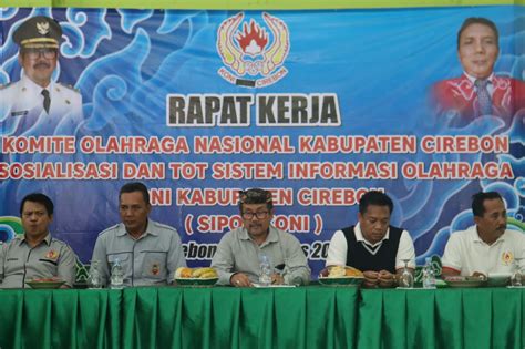 Bupati Cirebon Minta KONI Tingkatkan Prestasi Olahraga Kabupaten Cirebon