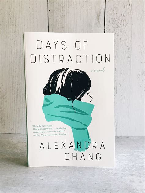 Book Review Days Of Distraction By Alexandra Chang — Seasoned With Sydney