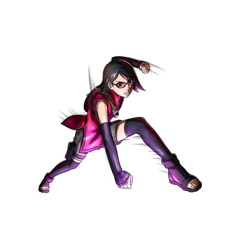 Sarada Uchiha V2 Render 3 [nxb Ninja Tribes] By Maxiuchiha22 On Deviantart