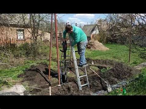 Как забить уголок для заземления, за две минуты. - YouTube
