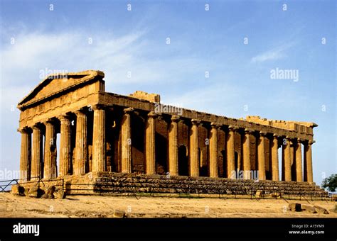 Templo D Rico De Concordia Ac Valle Dei Templi Agrigento