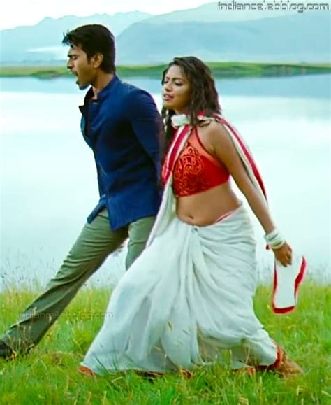 Amala Paul Tollywood Actress Nayak Hot Saree Navel Pics Indiancelebblog