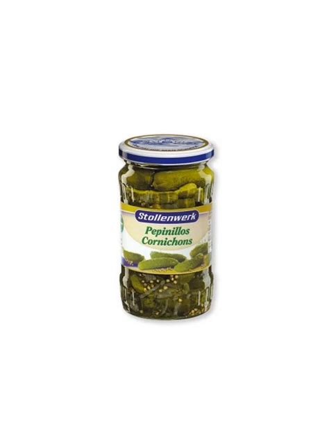 Stollenwerk Sweet And Sour Cornichons Gherkins 330g