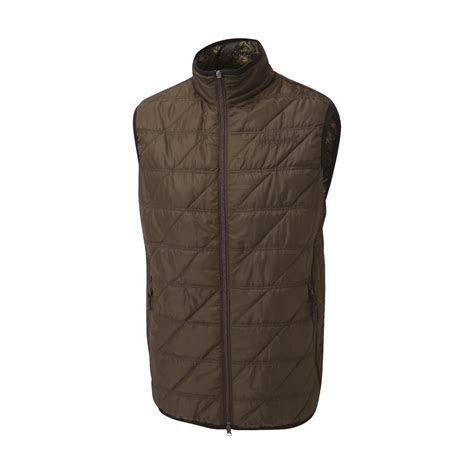Shooterking Huntflex Reversible Vest Brown Oliveforest Mist Men