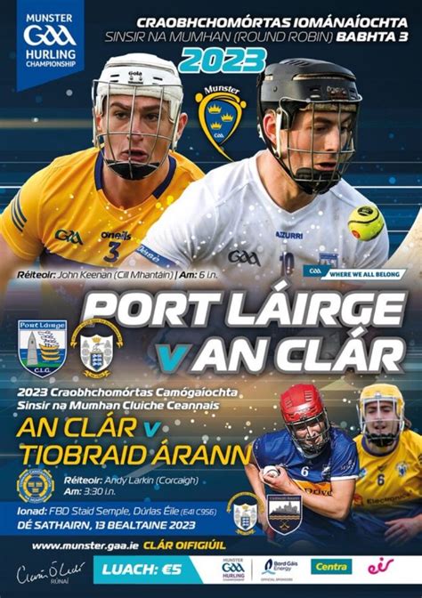 GAA Preview: Waterford v Clare - Live Scores and Starting Teams