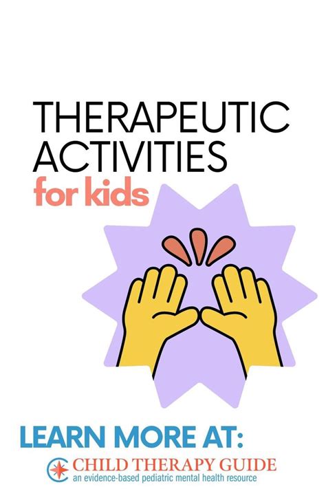 therapeutic activities  kids mental health child therapy