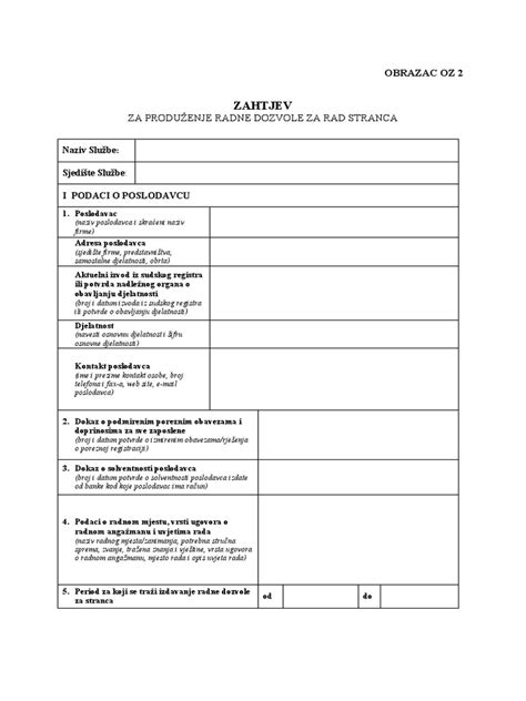 obrazac oz