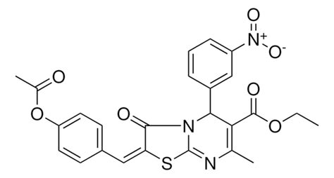 Ethyl E Acetyloxy Benzylidene Methyl Nitrophenyl