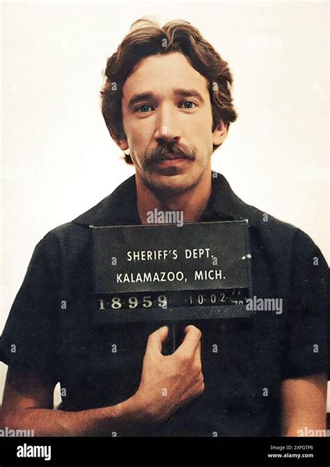 Tim Allen mug shot 1978 - tried to sell cocaine to an undercover police ...