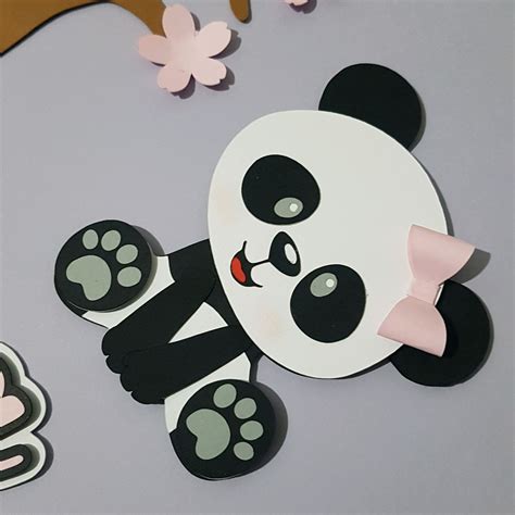 Topo De Bolo Panda Camadas Elo Produtos Especiais