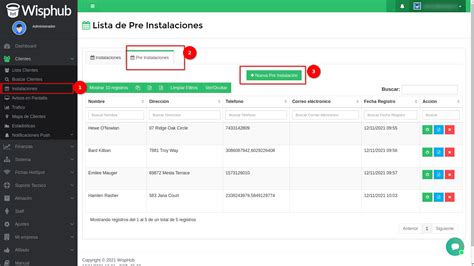 Formulario de Pre Instalación WispHub net