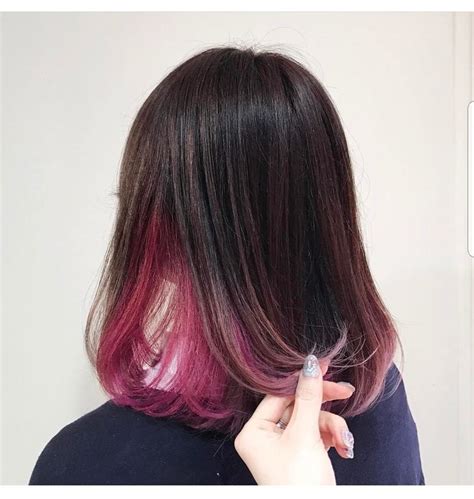 Pin Oleh Arie Di Rambut Pendek Warna Rambut Warna Rambut Ombre Gaya