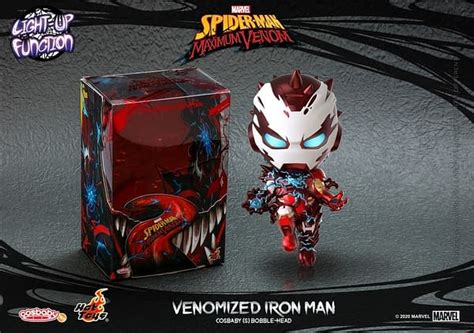 Venomized Marvel Heroes Get New Cosbaby Figures From Hot Toys